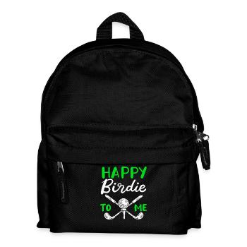 Happy Birdie To Me Golfers GolfErs Play Golfers - Kids' Backpack - black - Front