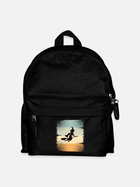 Hexe - Kinder Rucksack - Schwarz