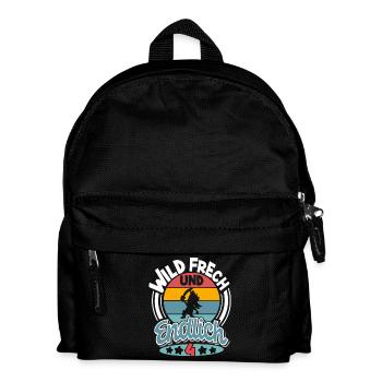 4. Geburtstag Piraten Pirat Kinder - Kinder Rucksack - Schwarz - Vorne