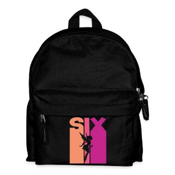 6e anniversaire fille fée - Sac à dos Enfant - noir - Devant