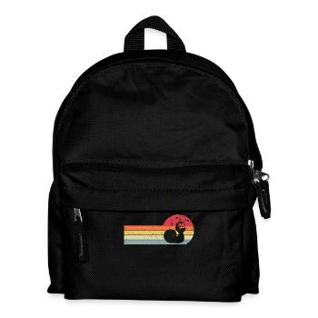 Snail - Kids' Backpack - black - Front