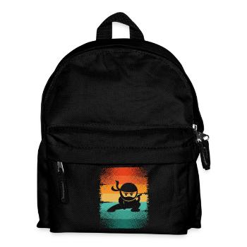 Ninja - Kids' Backpack - black - Front