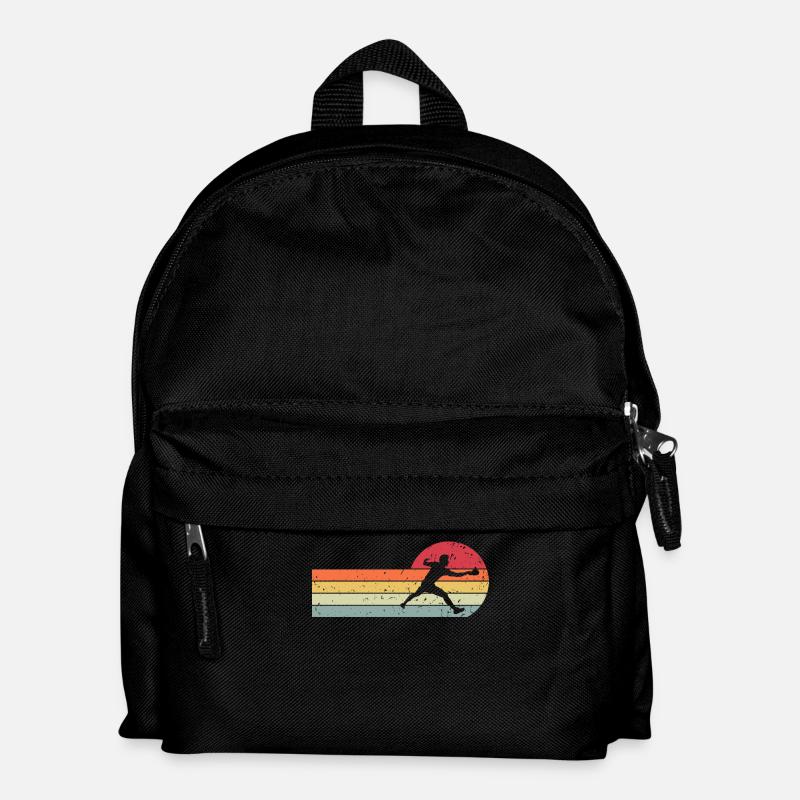 Tischtennis - Kinder Rucksack - Schwarz