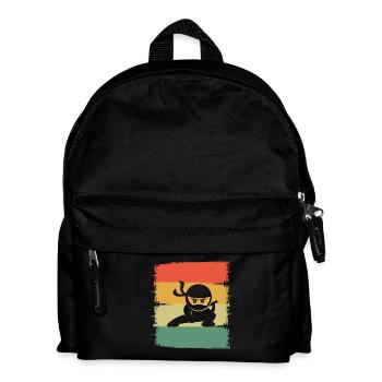 Ninja - Kids' Backpack - black - Front