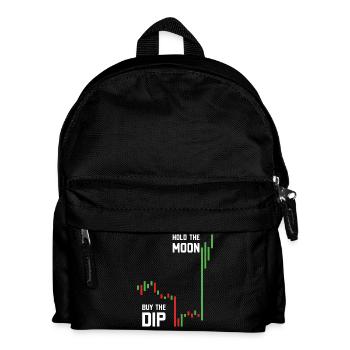 buy the dip Investing - Kinder Rucksack - Schwarz - Vorne