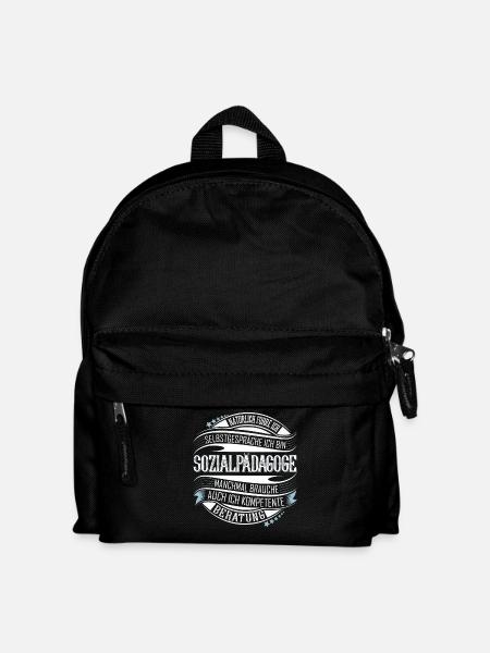 Sozialpädagoge - Kinder Rucksack - Schwarz