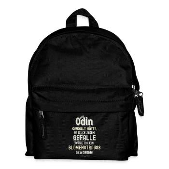 If Odin Had Wanted 1 - Kids' Backpack - black - Front