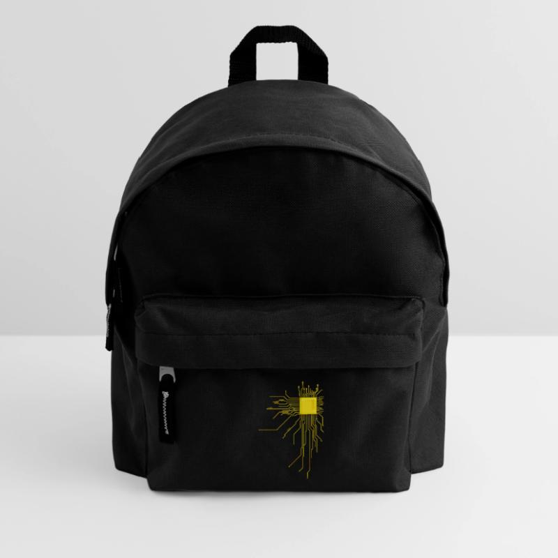 platine Core cpu Computer Nerd Programmeur admin Sac à dos Enfant