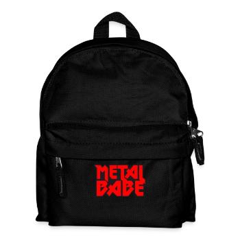 Metal Babe - Heavy Metal - Sac à dos Enfant - noir - Devant