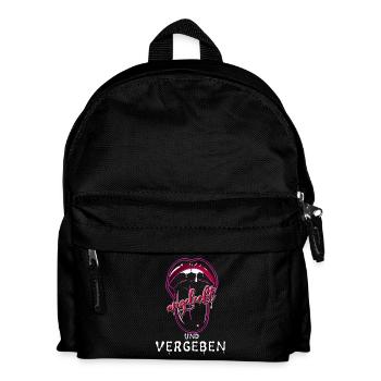 Verliebt - Kinder Rucksack - Schwarz - Vorne