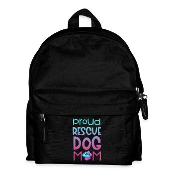 Rescue Dog Search Dog Service Dog Paw - Sac à dos Enfant - noir - Devant