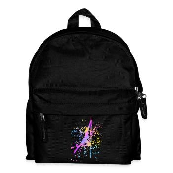 Pole Dance Fitness Couleur Splash Pole Dance - Sac à dos Enfant - noir - Devant