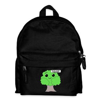 Briefkasten Aufkleber Bitte keine Werbung - Kinder Rucksack - Schwarz - Vorne