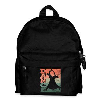 Standardtanz Tanzpaar Standard Wiener Walzer - Kinder Rucksack - Schwarz - Vorne