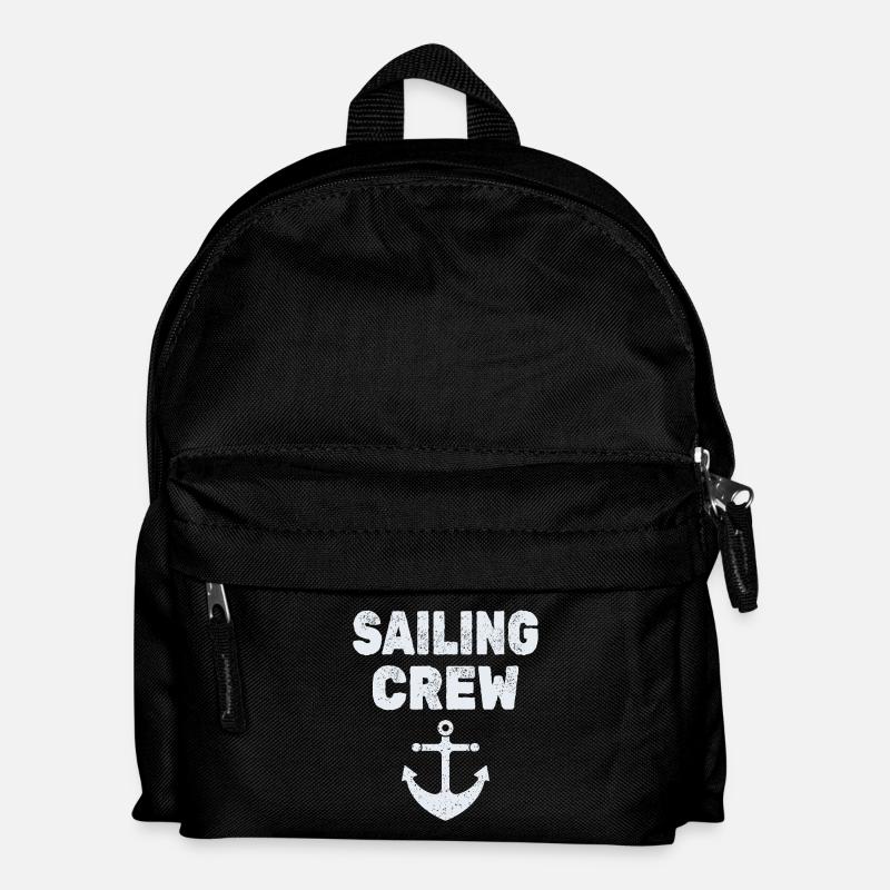 Segeln Sailing crew - Kinder Rucksack - Schwarz