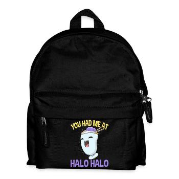 Halo Halo Philippinen philippinisches Essen Kawaii - Kinder Rucksack - Schwarz - Vorne