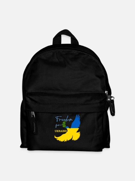 Freedom for Ukraine - Kids' Backpack - black