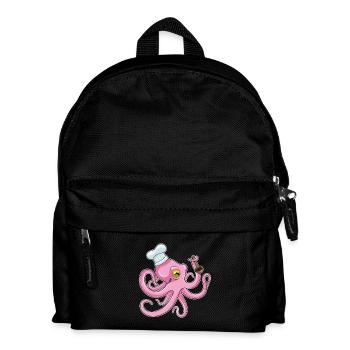 Cuillère de cuisson pour poulpe - Sac à dos Enfant - noir - Devant