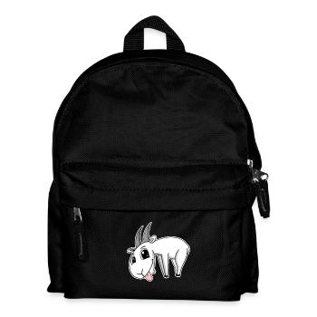 Chèvre Chèvre Buck - Sac à dos Enfant - noir - Devant