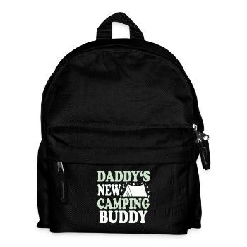 Nouveau compagnon de camping de papa - Sac à dos Enfant - noir - Devant