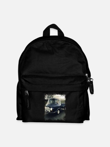 Barkas Pritsche - Kinder Rucksack - Schwarz