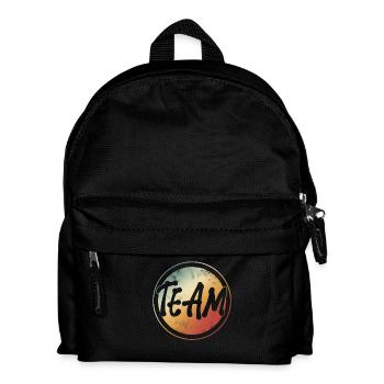 Team - Kids' Backpack - black - Front