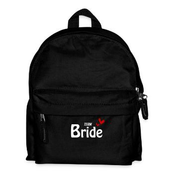 Team Bride - Kids' Backpack - black - Front