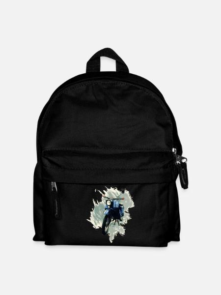 Simson Schwalbe - Kinder Rucksack - Schwarz