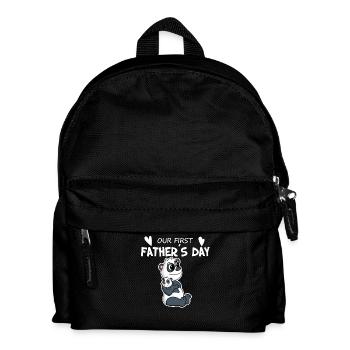 Father's Day - First Father's Day Gift - Kids' Backpack - black - Front