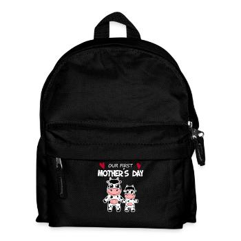 Fête des Mères - Premier cadeau de fête des mères - Sac à dos Enfant - noir - Devant