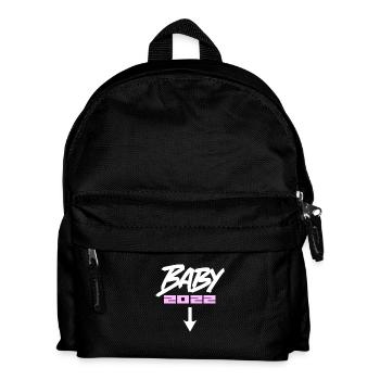 Baby 2022 - Birth Pregnant 2022 - Kids' Backpack - black - Front