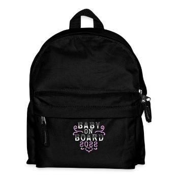 Baby 2022 - Birth Pregnant 2022 - Kids' Backpack - black - Front