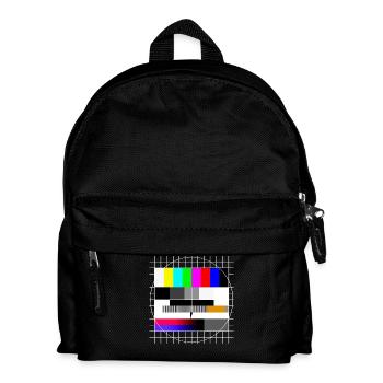 Image de test TV 90s Party 80s Retro 90s - Sac à dos Enfant - noir - Devant