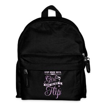 Laissez cette fille vous montrer comment retourner la gymnastique - Sac à dos Enfant - noir - Devant