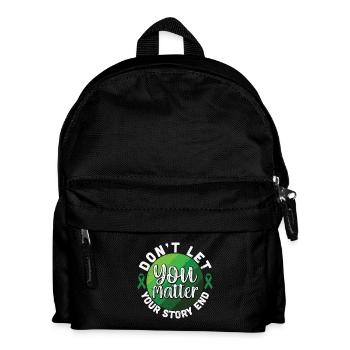 Ne laissez pas votre histoire se terminer, vous comptez - Sac à dos Enfant - noir - Devant