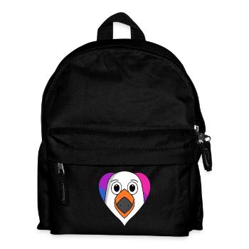 Cadeau de mouette bisexuelle - Sac à dos Enfant - noir - Devant