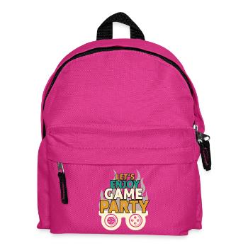 Design Party Game and Fun - Kids' Backpack - fuchsia - Front