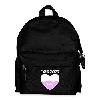 Mom 2023 Mother Pregnancy Pregnant - Kids' Backpack - black - Front