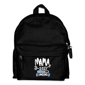 Mom 2023 Mother Pregnancy Pregnant - Kids' Backpack - black - Front