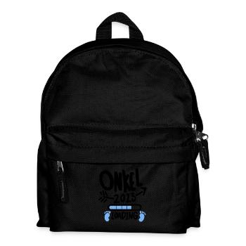 Onkel 2023 - Onkel werden - Onkel loading 2023 - Kinder Rucksack - Schwarz - Vorne