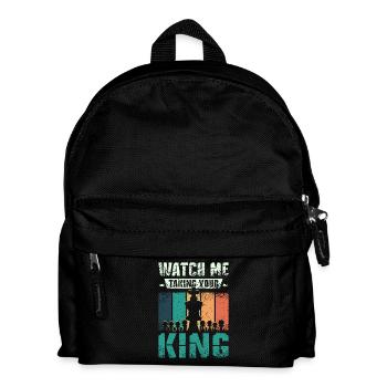 Prendre votre roi aux échecs - Sac à dos Enfant - noir - Devant