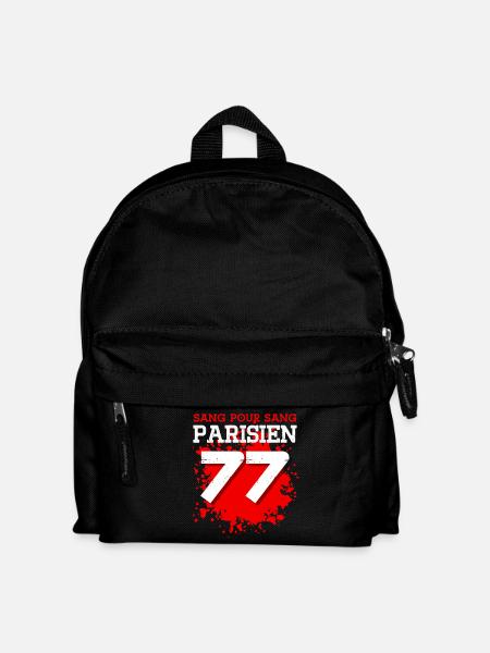 Sang Pour Sang Parisien - 77 - Sac à dos Enfant - noir