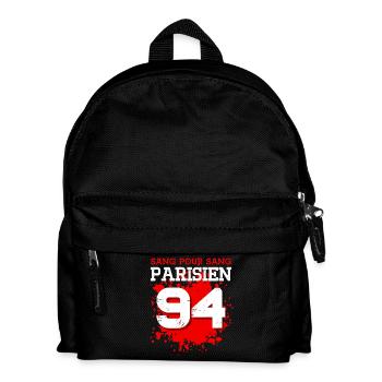 Sang Pour Sang Parisien - 94 - Sac à dos Enfant - noir - Devant