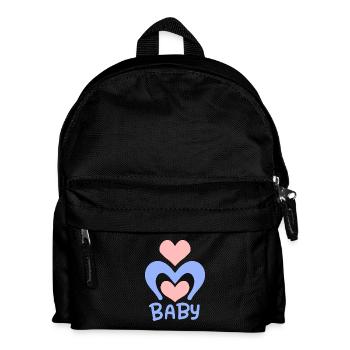 Baby Heart - Baby Body - Kids' Backpack - black - Front