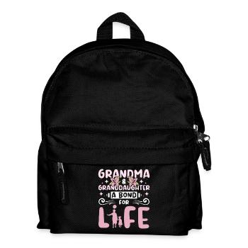 Grand-mère et petite-fille un lien pour la vie - Sac à dos Enfant - noir - Devant