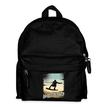 Wakeskate Wakeskating Wakeskater Wakeboard - Sac à dos Enfant - noir - Devant