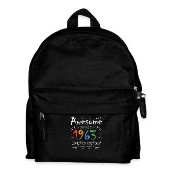 1963 - Kids' Backpack - black - Front