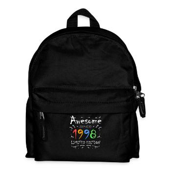 1998 - Jahrgang 1998 - Fantastisch seit 1998 - Kinder Rucksack - Schwarz - Vorne