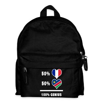 La France et la Namibie génie / cadeau - Sac à dos Enfant - noir - Devant