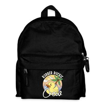 Rubber Duck Rubber Duckie Crew - Kids' Backpack - black - Front